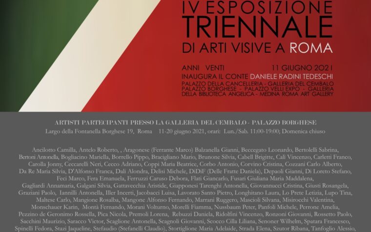 Triennale Roma: DiDiF all’Esposizione delle Arti Visive a Roma